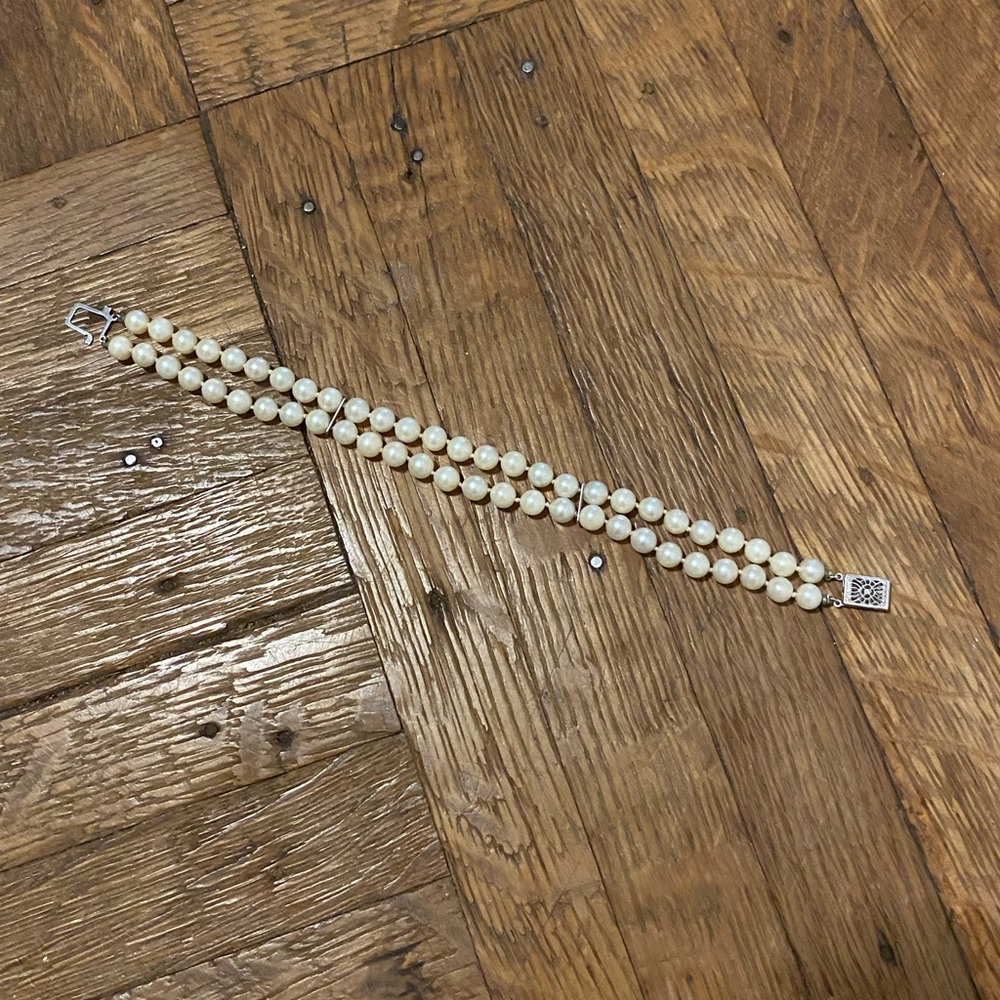 Vintage Pearl Bracelet